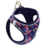 Mita Air Mesh Kedi Köpek Göğüs Tasması Çift Reflektörlü, Terletmeyen America / Dizayn